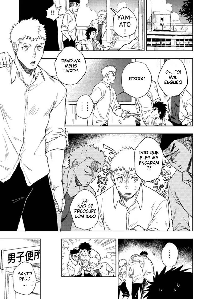 Banheiro Abandonado: Sexo Explícito entre Homens em HQ Erótica