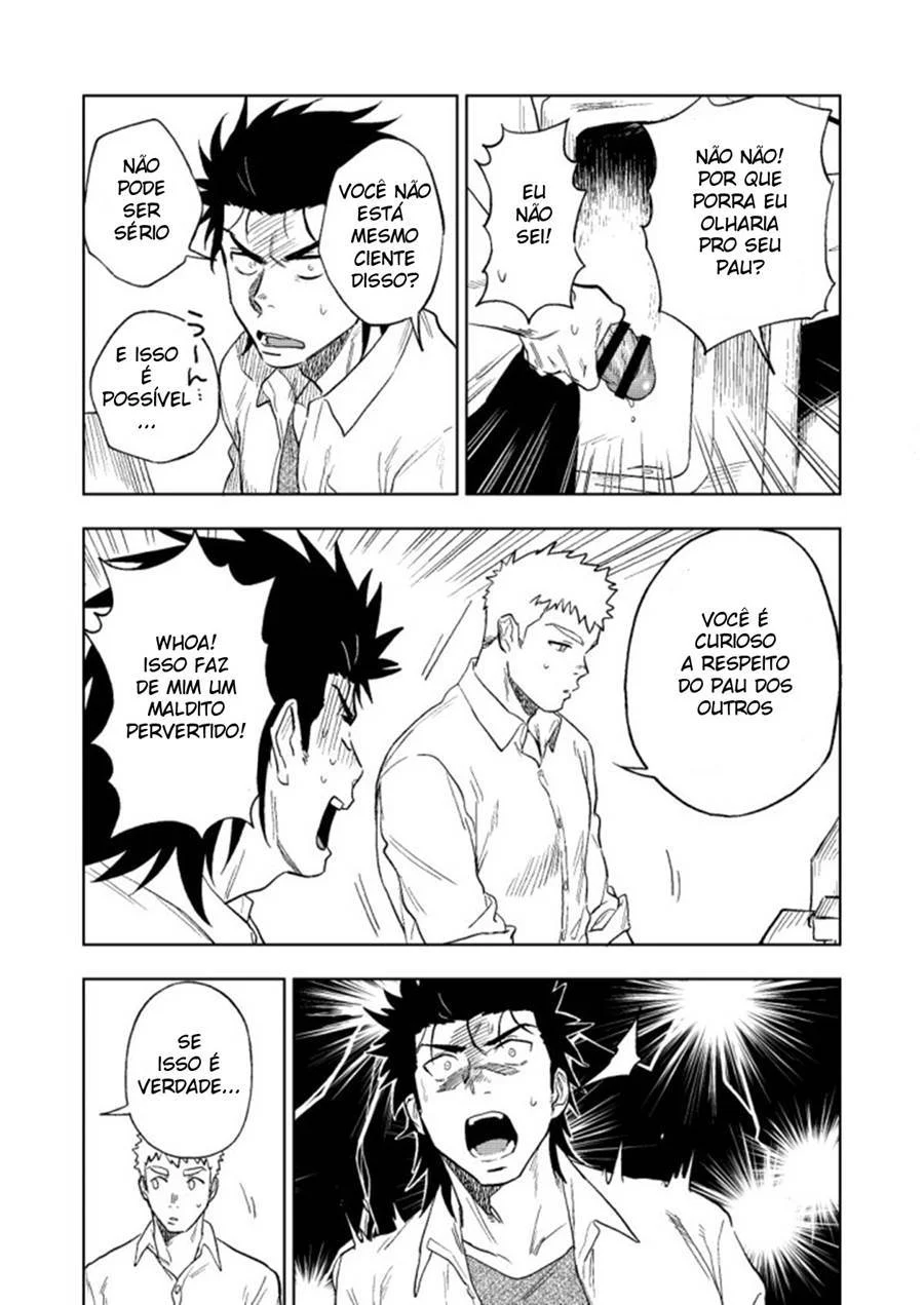 Banheiro Abandonado: Sexo Explícito entre Homens em HQ Erótica