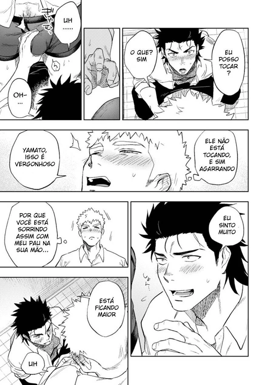 Banheiro Abandonado: Sexo Explícito entre Homens em HQ Erótica