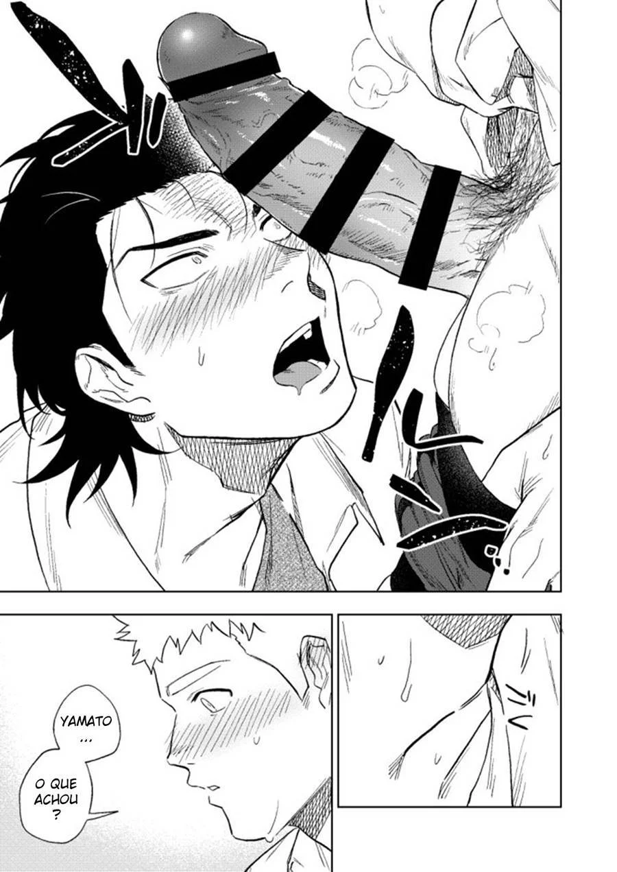 Banheiro Abandonado: Sexo Explícito entre Homens em HQ Erótica