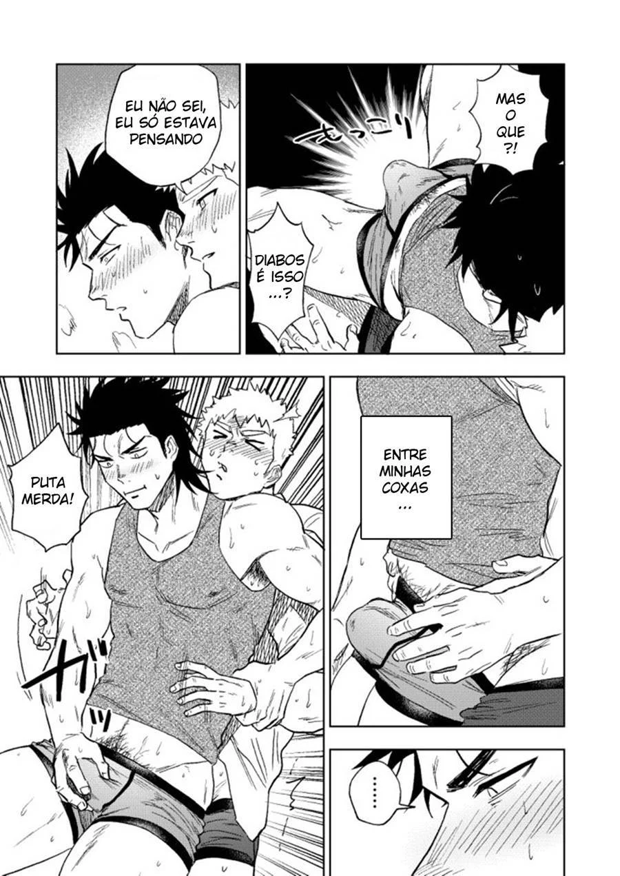 Banheiro Abandonado: Sexo Explícito entre Homens em HQ Erótica