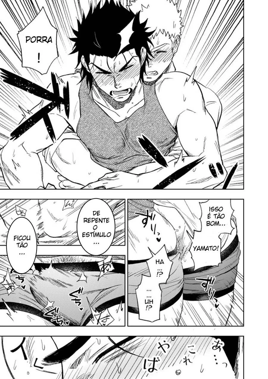 Banheiro Abandonado: Sexo Explícito entre Homens em HQ Erótica