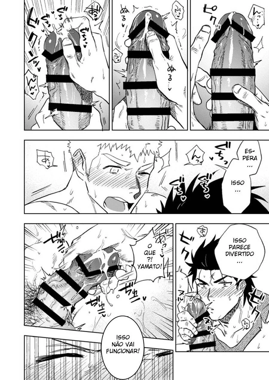 Banheiro Abandonado: Sexo Explícito entre Homens em HQ Erótica