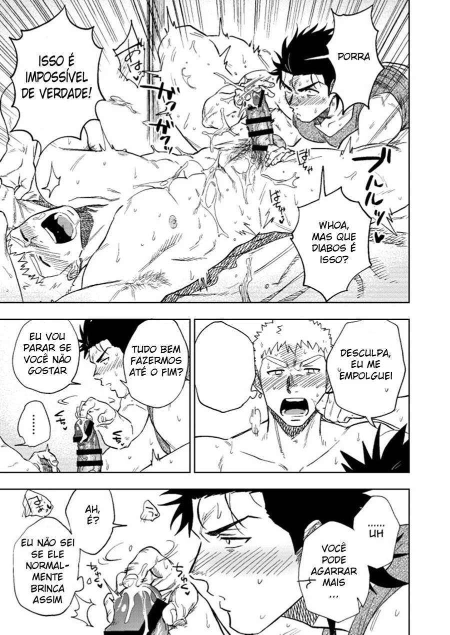 Banheiro Abandonado: Sexo Explícito entre Homens em HQ Erótica