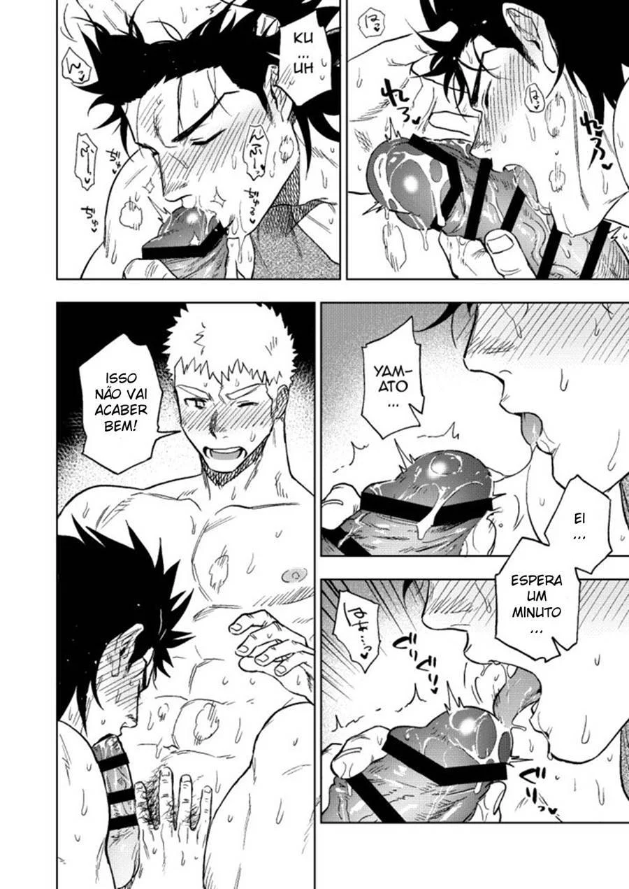 Banheiro Abandonado: Sexo Explícito entre Homens em HQ Erótica