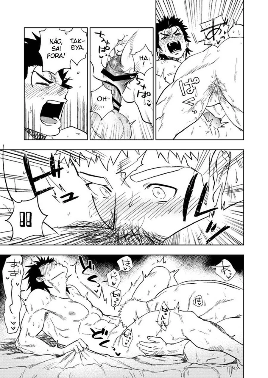 Banheiro Abandonado: Sexo Explícito entre Homens em HQ Erótica