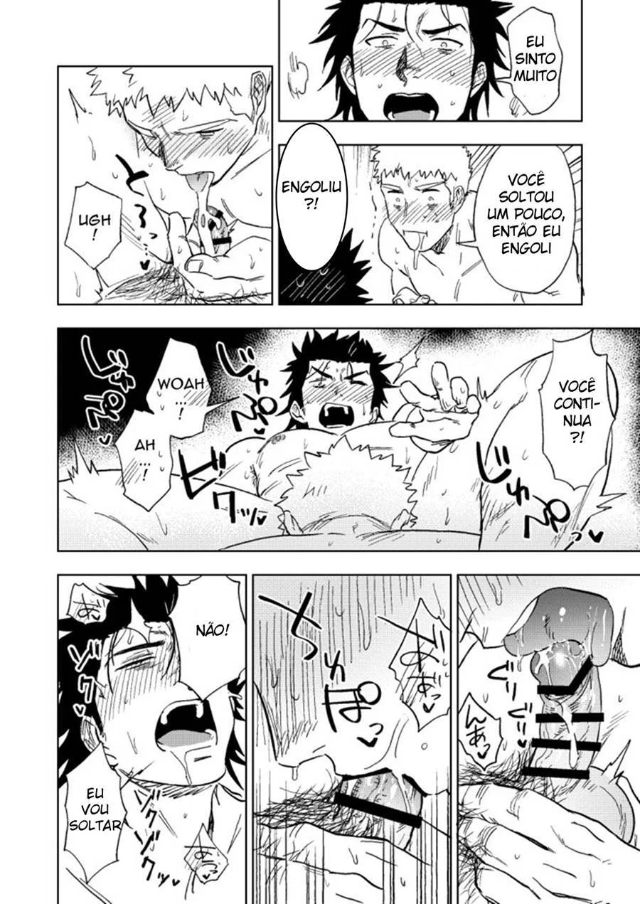 Banheiro Abandonado: Sexo Explícito entre Homens em HQ Erótica