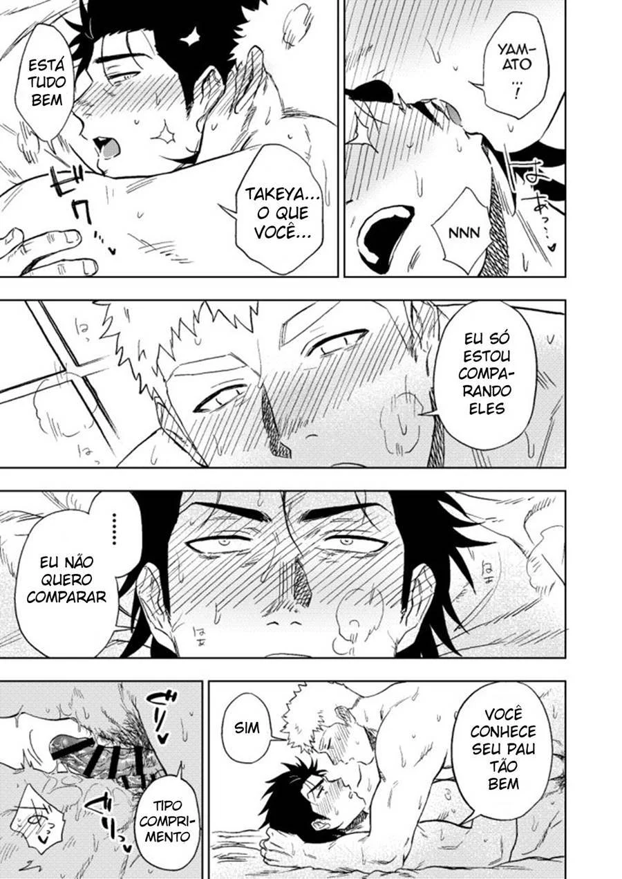 Banheiro Abandonado: Sexo Explícito entre Homens em HQ Erótica