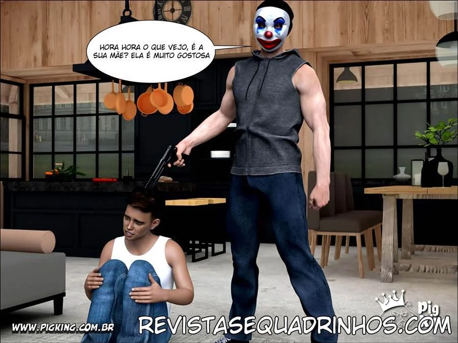 Safados Presos em uma Armadilha de Prazer: Sexo 3D Explícito nos Quadrinhos