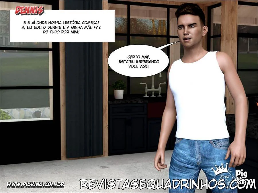 Safados Presos em uma Armadilha de Prazer: Sexo 3D Explícito nos Quadrinhos