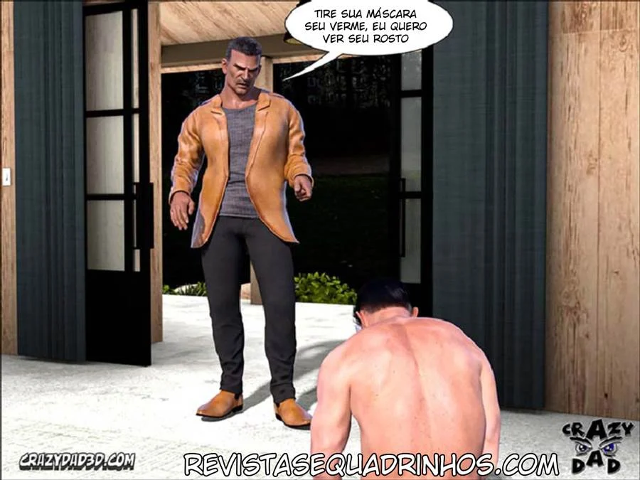Sem Saída! Capítulo 10: Sexo Proibido com o Pai Enlouquecido em HQ 3D