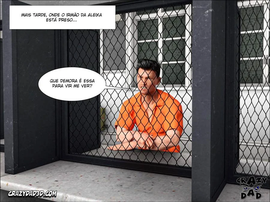 Sem Escapatória! Pai Enlouquecido em Ação em HQ Hentai 3D Explícita