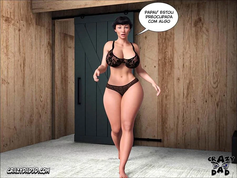 Família Tarada: Papai Enlouquece de Tesão na Filha Safada