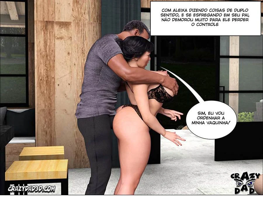 Família Tarada: Papai Enlouquece de Tesão na Filha Safada