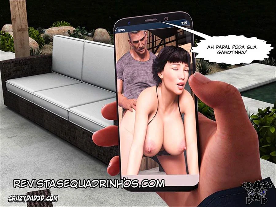 Escalada Erótica: Pai Enlouquecido e Surubas 3D Explícitas
