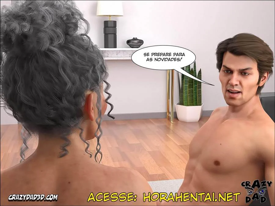 Pai Enlouquecido por Tesão: Sexo Explícito em 3D nos Quadrinhos