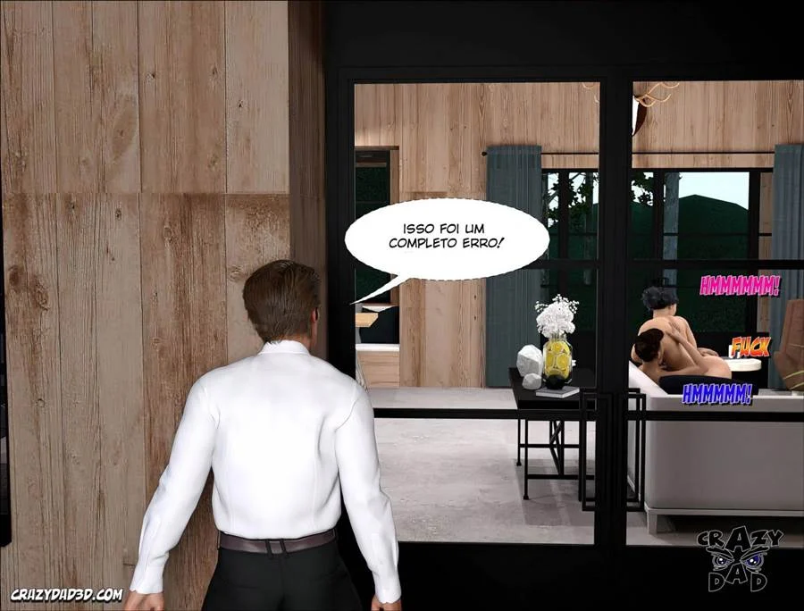 Paizão Tarado Me Encheu de Tesão: Quadrinhos de Sexo Explícito 3D