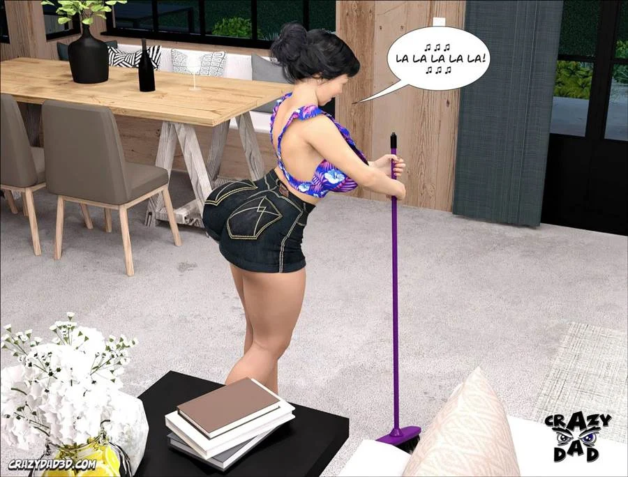 Paizão Tarado Me Encheu de Tesão: Quadrinhos de Sexo Explícito 3D