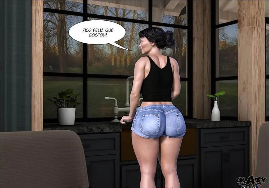 Pai Tarado em Quadrinhos: Sexo 3D Explícito Sem Limites