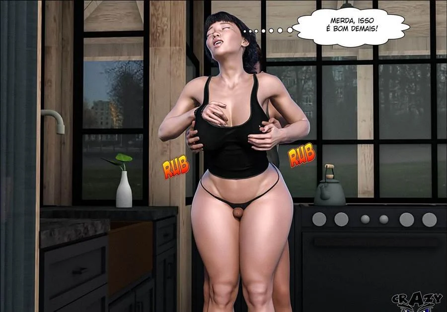 Pai Tarado em Quadrinhos: Sexo 3D Explícito Sem Limites