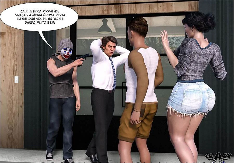 Inferno Proibido: Pai Enlouquecido em Cenas de Sexo Explícito em 3D