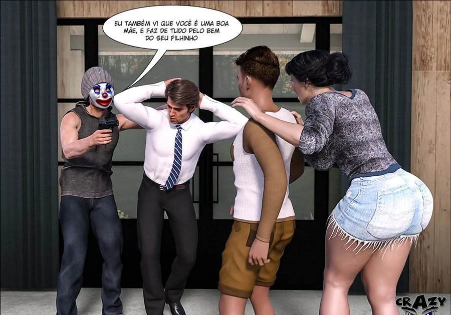 Inferno Proibido: Pai Enlouquecido em Cenas de Sexo Explícito em 3D