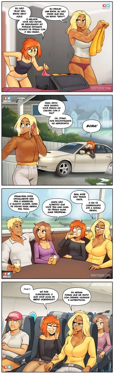 Tribo Selvagem: Tara e Beverly em Orgia Explícita nos Quadrinhos