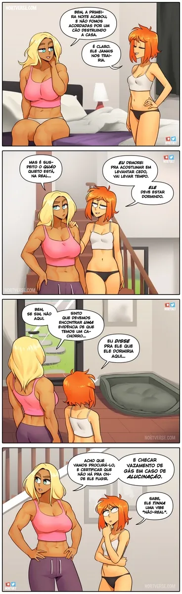 Tribo Selvagem: Tara e Beverly em Orgia Explícita nos Quadrinhos