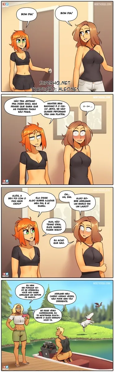 Tribo Selvagem: Tara e Beverly em Orgia Explícita nos Quadrinhos