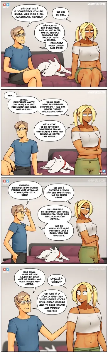 Tribo Selvagem: Tara e Beverly em Orgia Explícita nos Quadrinhos