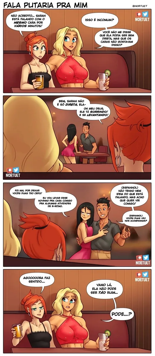 Tribo Selvagem: Tara e Beverly em Orgia Explícita nos Quadrinhos