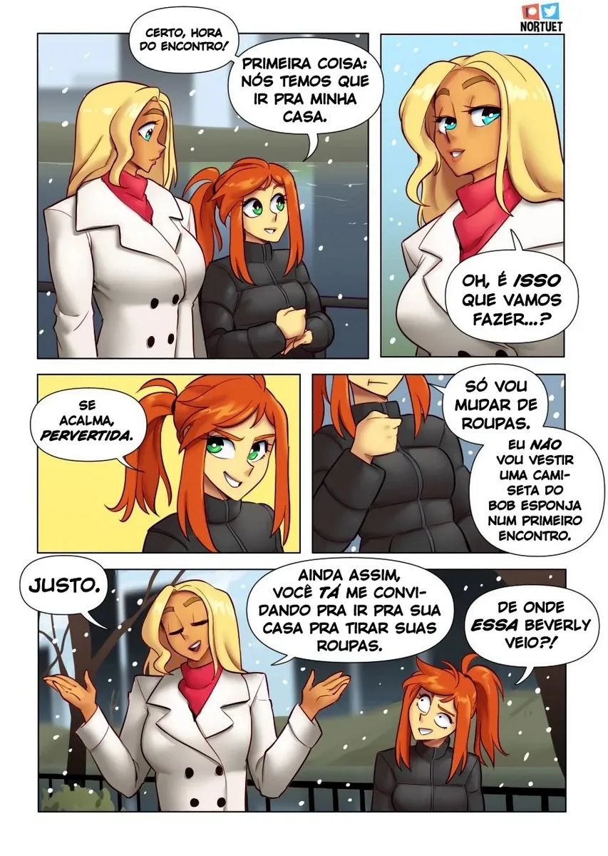 Tribo Selvagem: Tara e Beverly em Orgia Explícita nos Quadrinhos