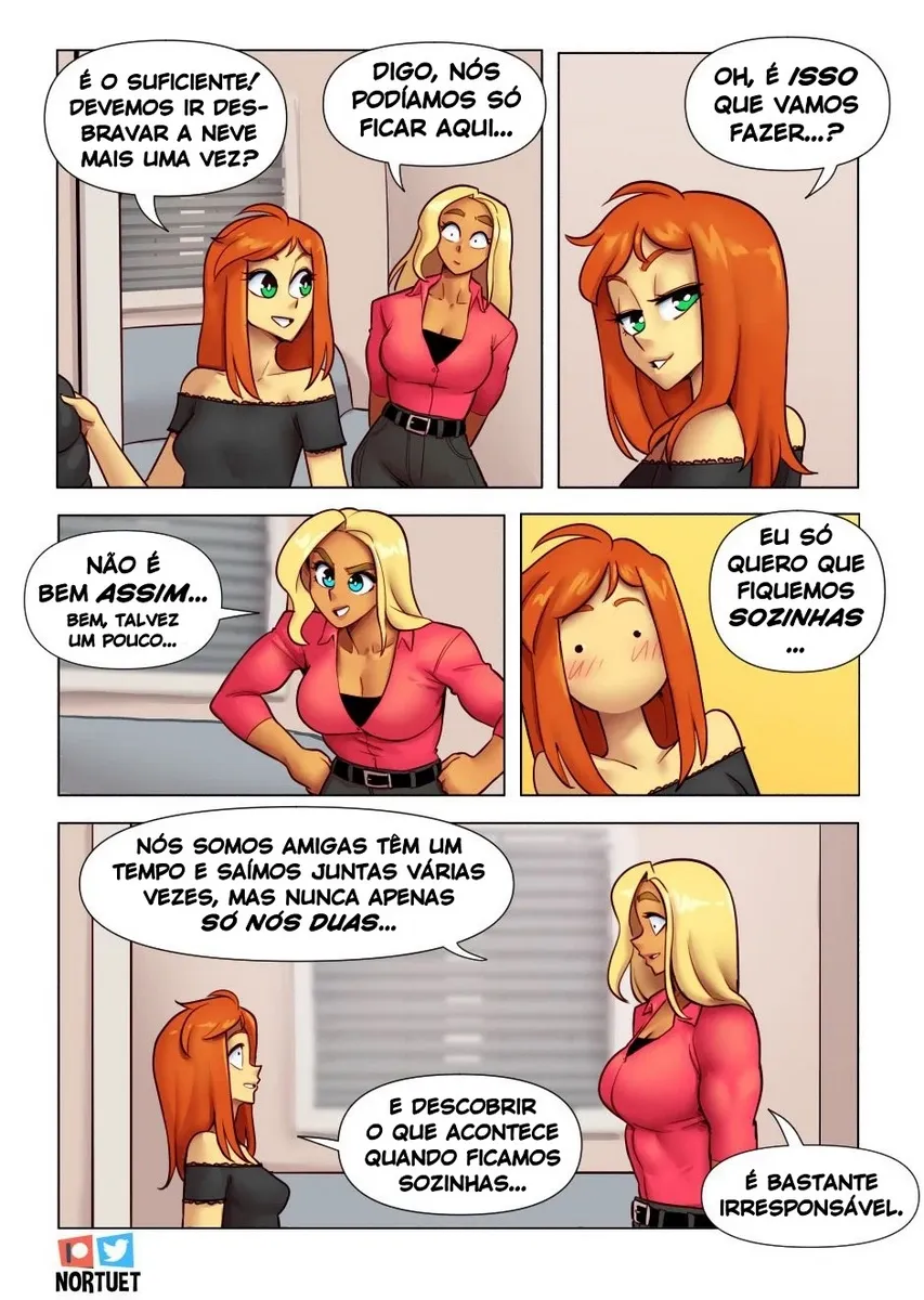 Tribo Selvagem: Tara e Beverly em Orgia Explícita nos Quadrinhos