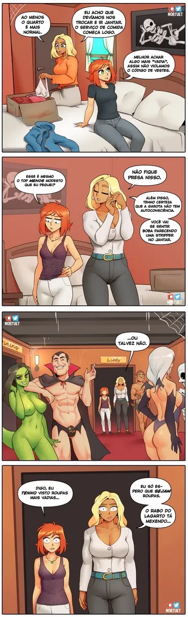 Tribo Selvagem: Tara e Beverly em Orgia Explícita nos Quadrinhos