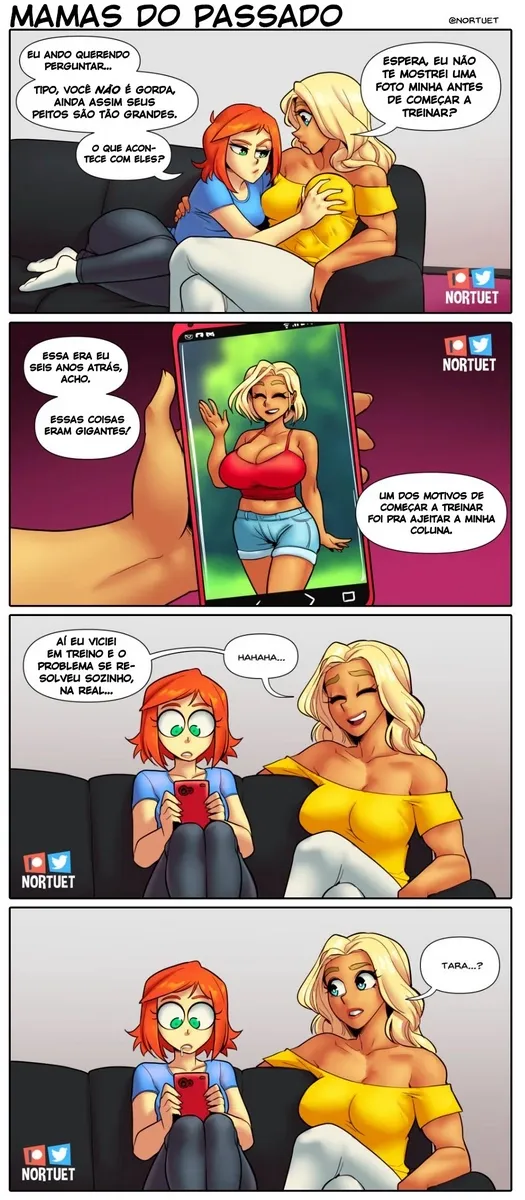 Tribo Selvagem: Tara e Beverly em Orgia Explícita nos Quadrinhos