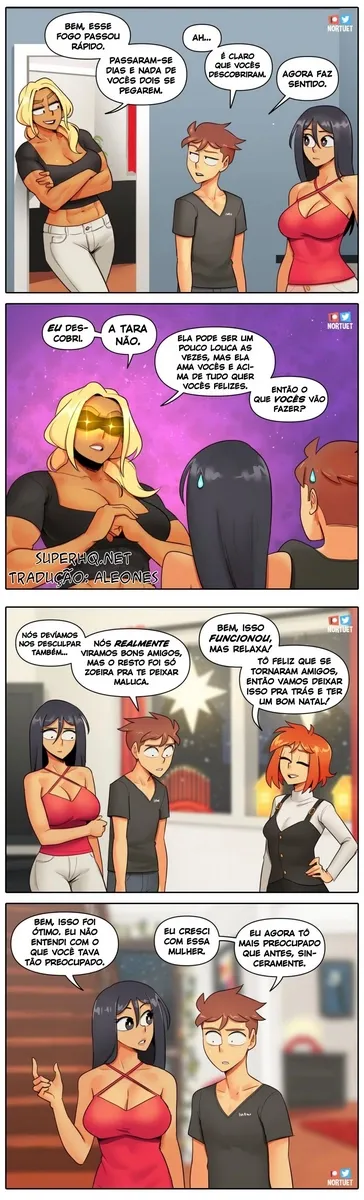 Tribo Selvagem: Tara e Beverly em Orgia Explícita nos Quadrinhos