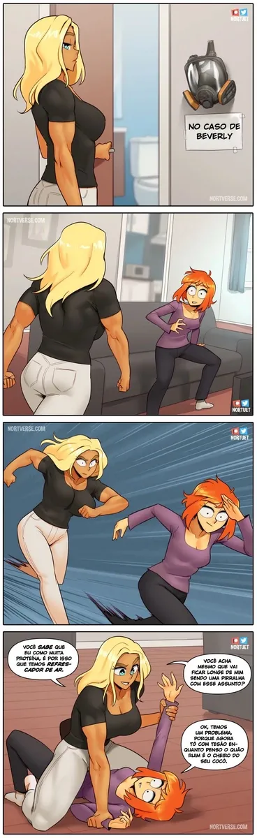 Tribo Selvagem: Tara e Beverly em Orgia Explícita nos Quadrinhos