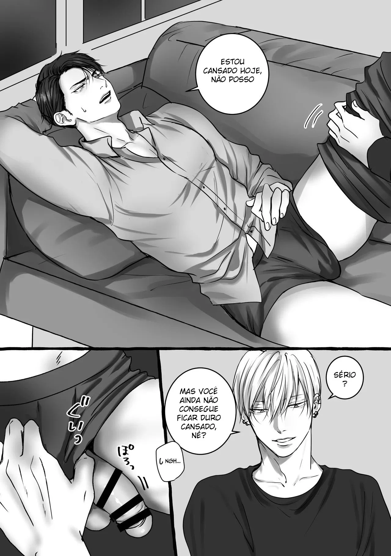 Pornô Explícito: Yaoi Ardente com Cenas de Sexo Quente em HQ