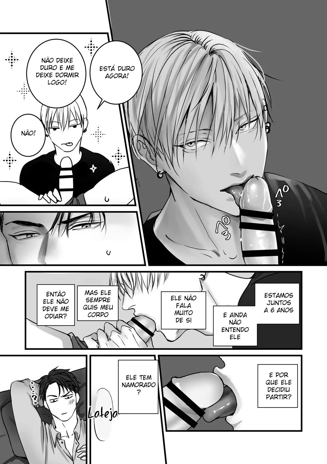 Pornô Explícito: Yaoi Ardente com Cenas de Sexo Quente em HQ