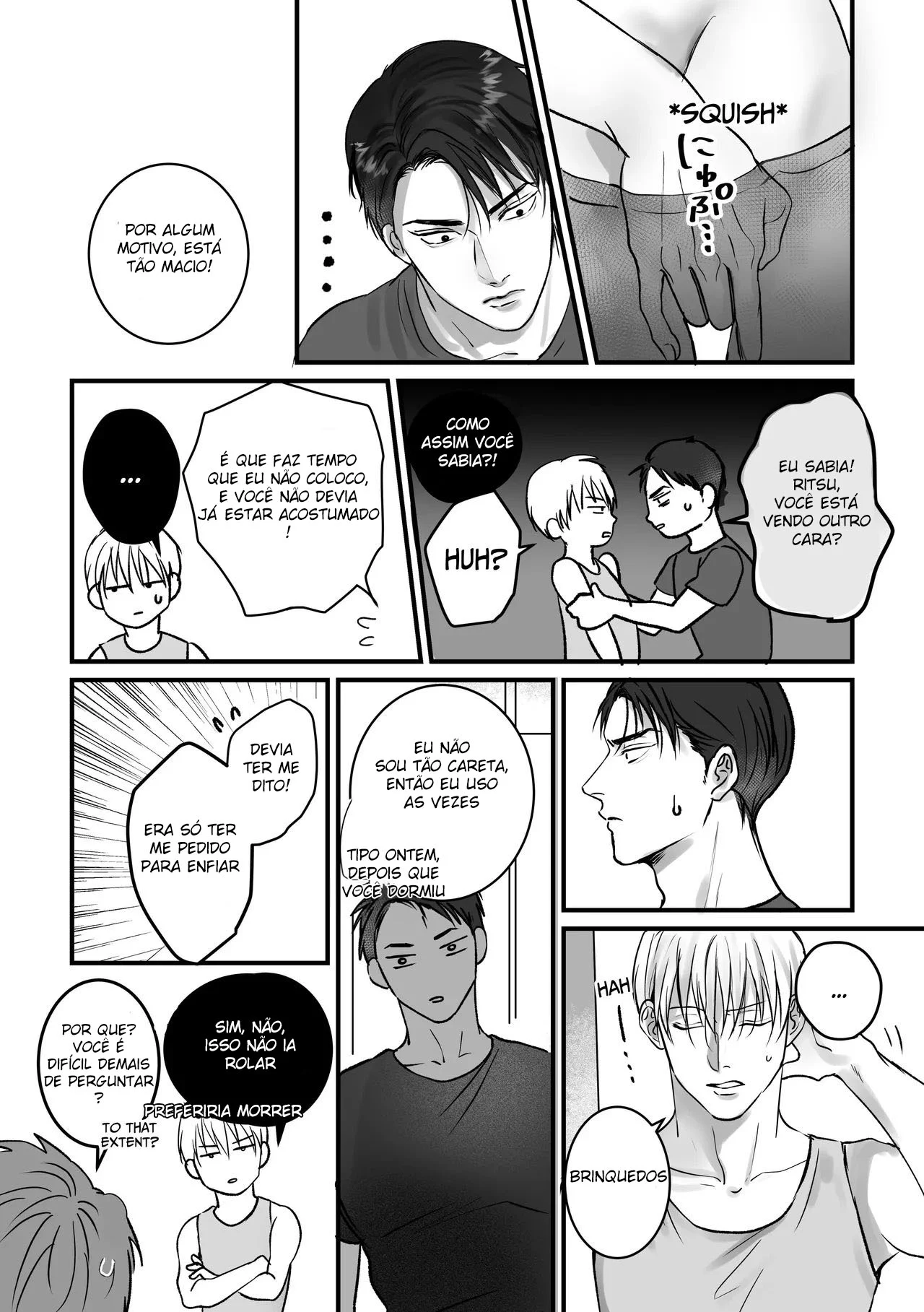 Pornô Explícito: Yaoi Ardente com Cenas de Sexo Quente em HQ