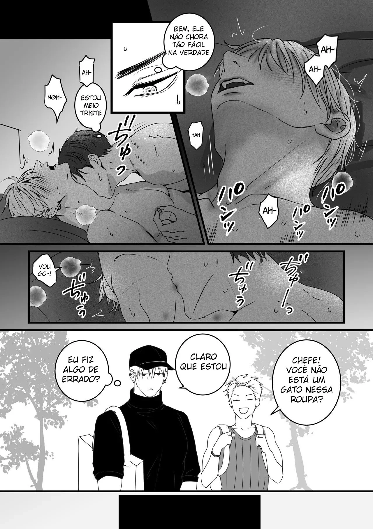 Pornô Explícito: Yaoi Ardente com Cenas de Sexo Quente em HQ