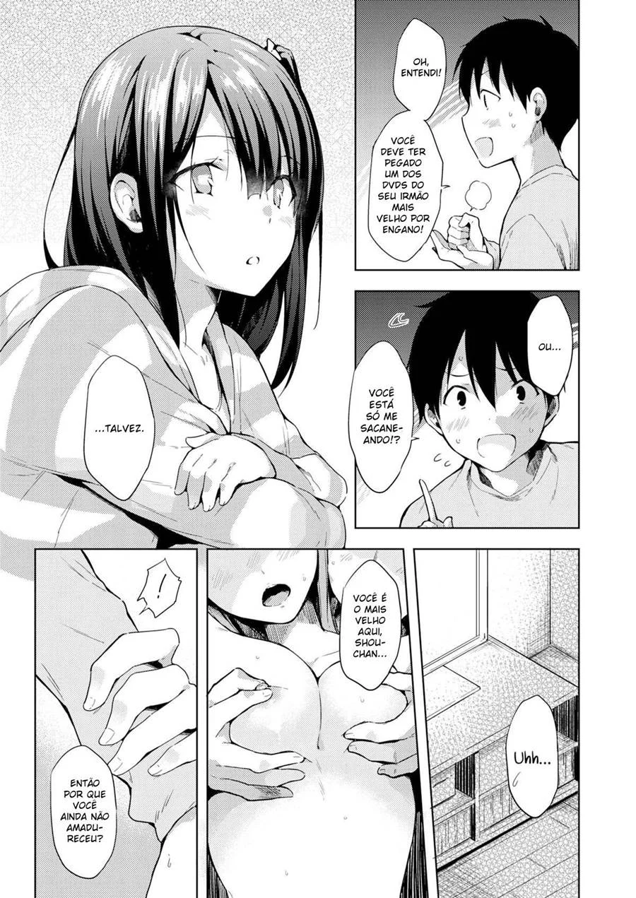 Nosso Sexo Explícito Selvagem: A Primeira Vez Ardente em HQ Erótica