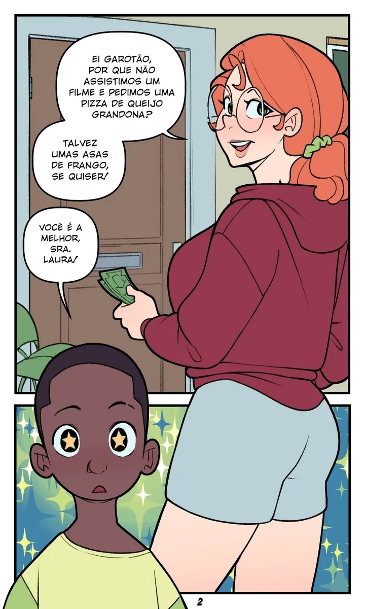 Mamadeira Explícita: A Babá MILF Transando com Negão nos Quadrinhos de Foda