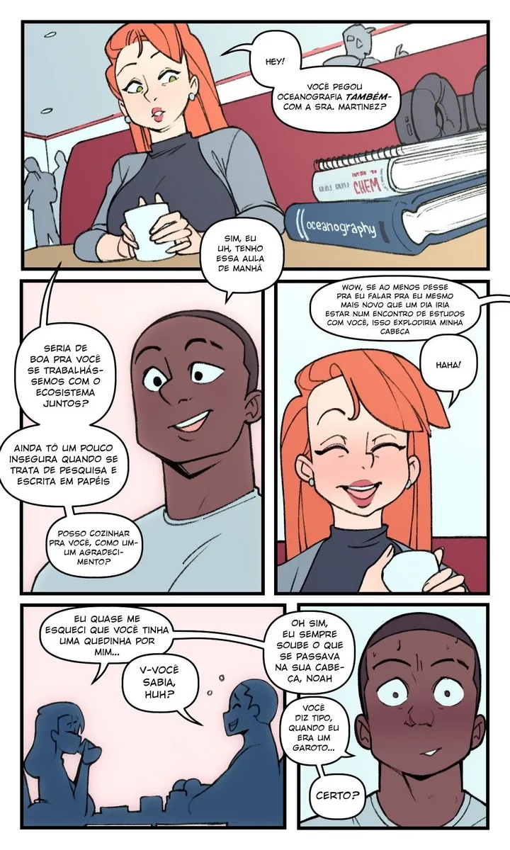 Mamadeira Explícita: A Babá MILF Transando com Negão nos Quadrinhos de Foda