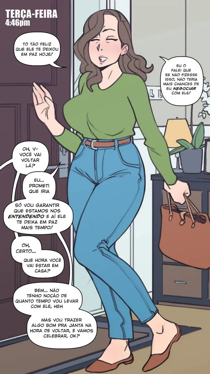 Sedução da Mãe Enfrenta Bully: Foda Explícita nos Quadrinhos