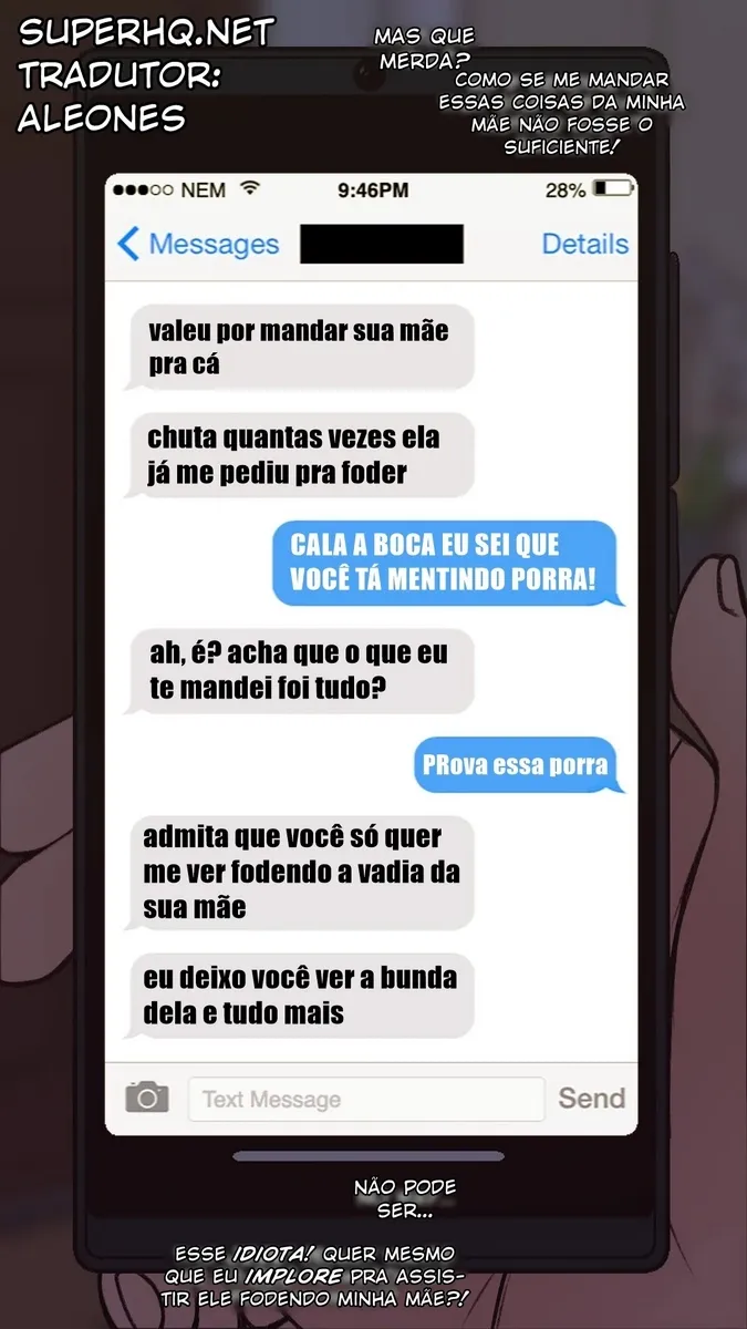 Sedução da Mãe Enfrenta Bully: Foda Explícita nos Quadrinhos