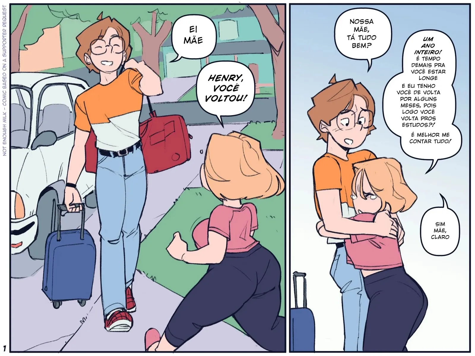 Quadrinhos Explícitos de Sexo Incestuoso: Vício em Prazer na Temporada de Verão