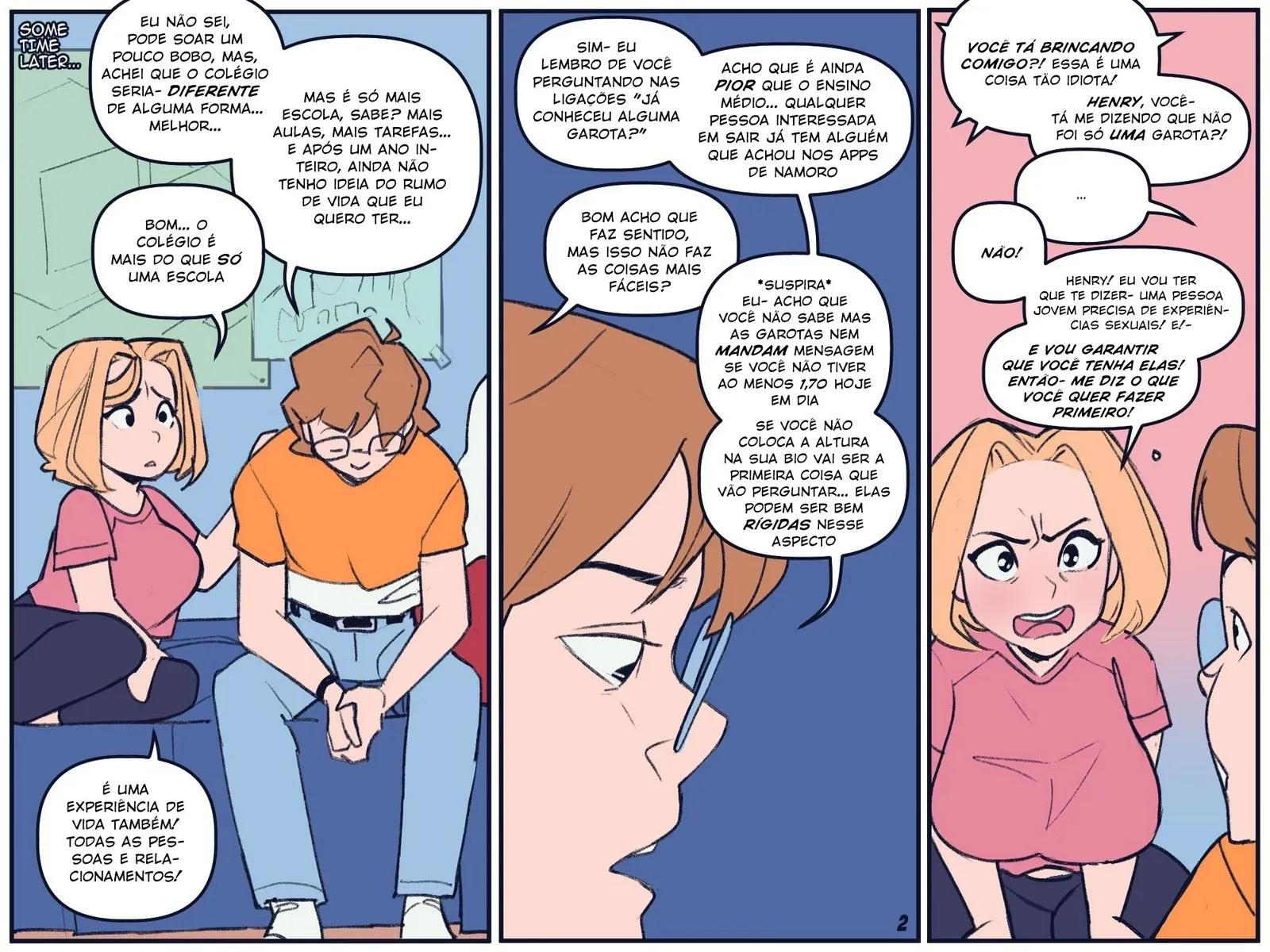 Quadrinhos Explícitos de Sexo Incestuoso: Vício em Prazer na Temporada de Verão