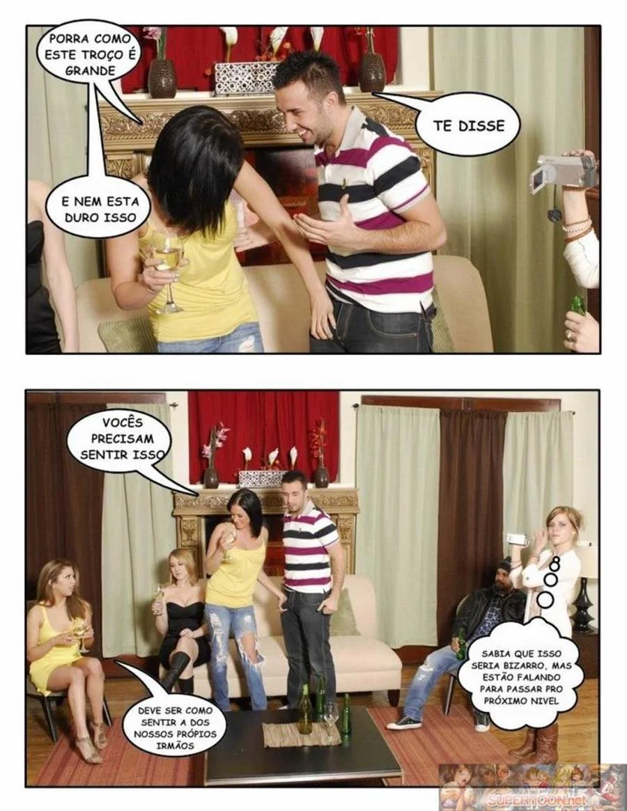 Orgia Proibida: Aniversário da Irmã Vira Noite de Putaçao e Suruba Desenfreada