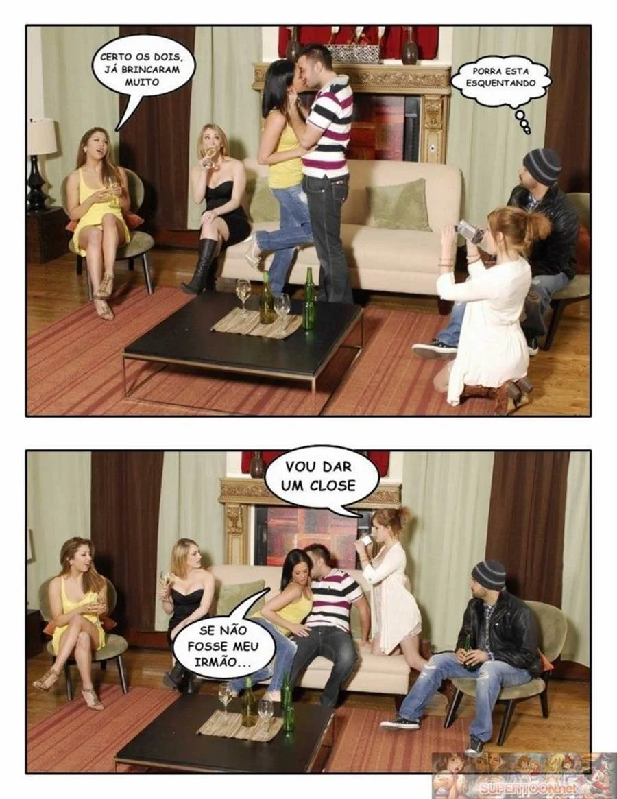 Orgia Proibida: Aniversário da Irmã Vira Noite de Putaçao e Suruba Desenfreada